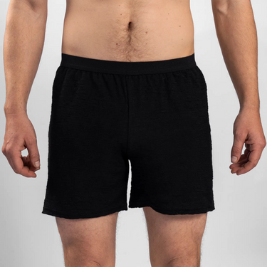 mens sustainable relax boxer color black