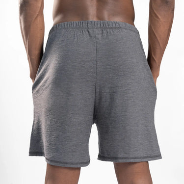 mens sweat wicking shorts ultralight color gray