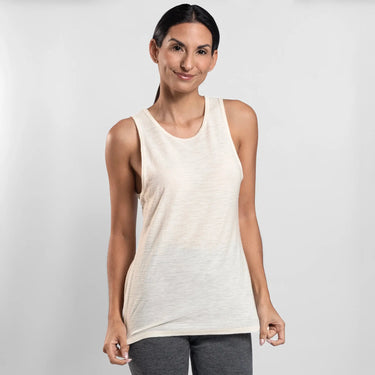 womens low impact running tank featherweight color undyed