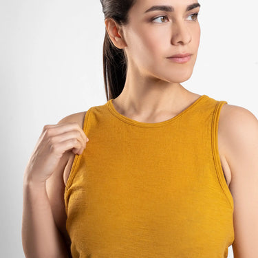 womens ultra soft running tank top ultralight color gold